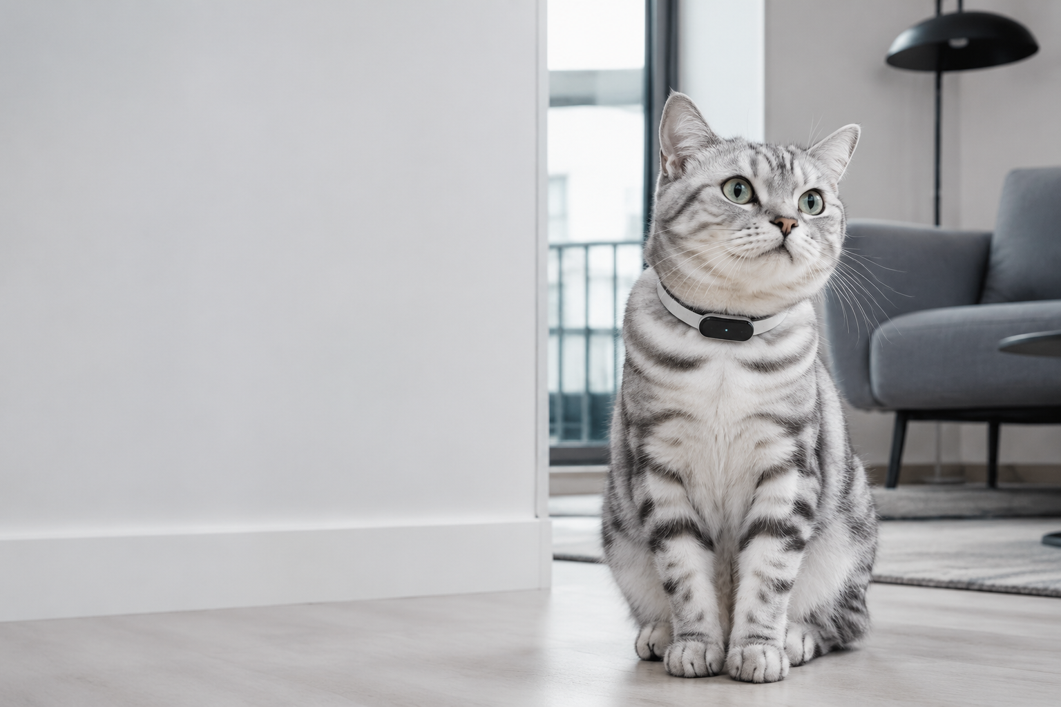 A cat at home as Karshe learns their everyday rhythm